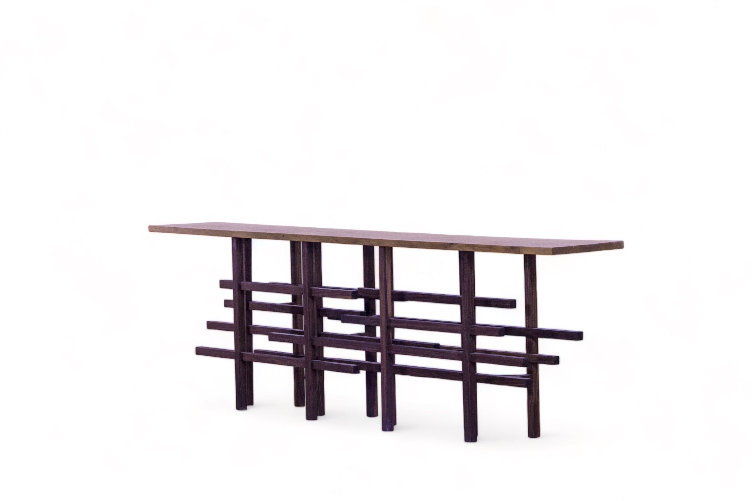 Negative space console