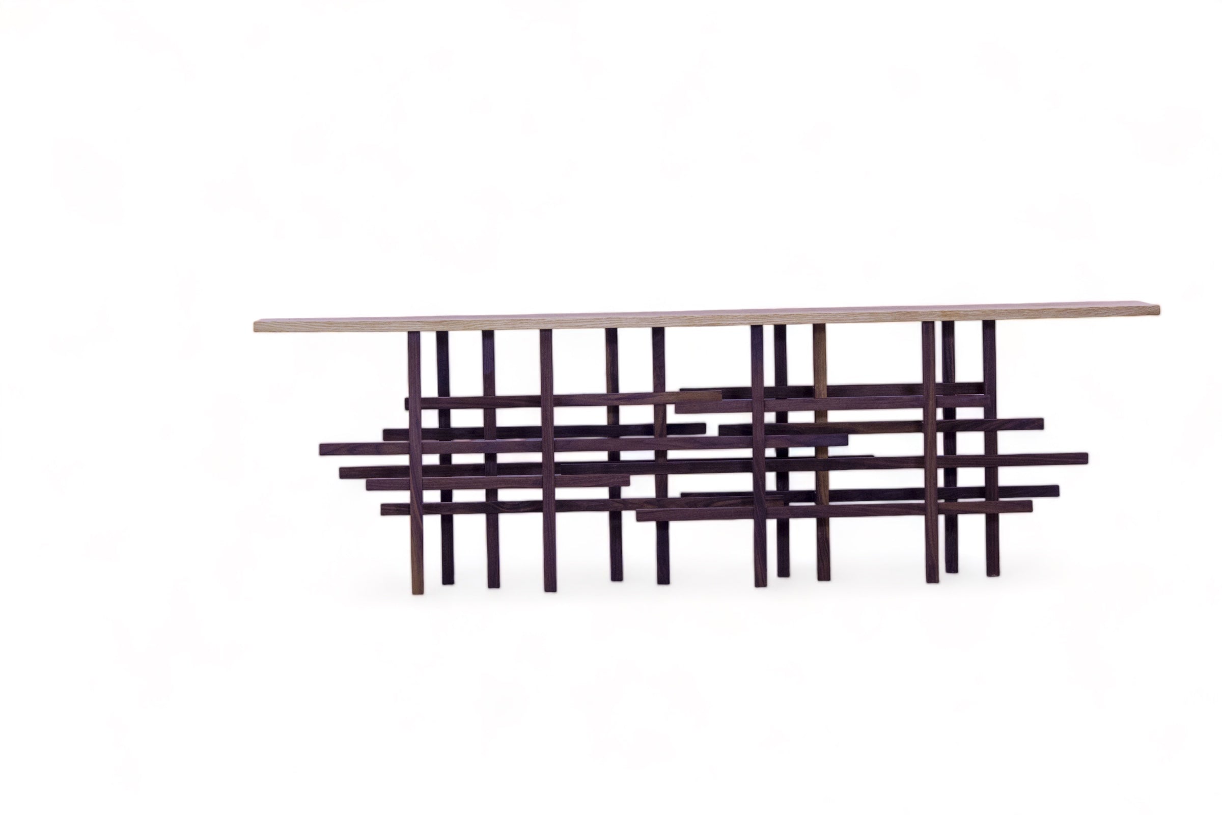 Negative space console